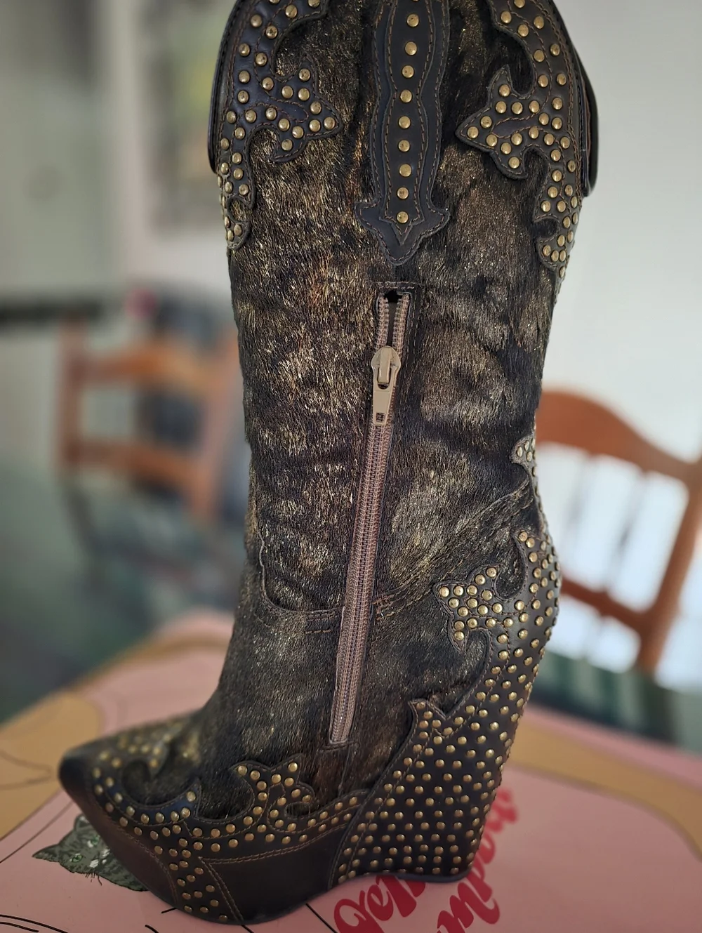 Jeffery Cambell Giddy Stud Boots NEW - Picture 3 of 8